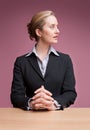 Businesswoman looking sideways Royalty Free Stock Photo