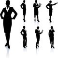 Businesswoman Silhouette Collection