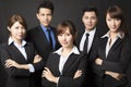 businesswoman with successful business team Royalty Free Stock Photo