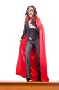 Businesswoman - superwoman concept