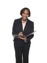 Businesswoman - Taking Notes Royalty Free Stock Photo