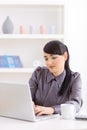 Businesswoman working at home Royalty Free Stock Photo