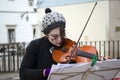 Busker Royalty Free Stock Photo