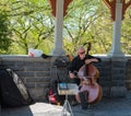 Busker in Belvedere Castle