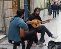 Buskers In Heraklion, Crete Greece