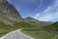 Buskerud Mountain Road Royalty Free Stock Photo