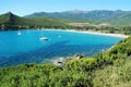 Bussaglia beach, Corsica, France Royalty Free Stock Photo