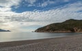 Bussaglia beach on west coast of Corsica Royalty Free Stock Photo