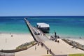 The Busselton Jetty pier Western Australia Royalty Free Stock Photo