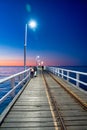 Busselton Jetty at sunset, Western Australia