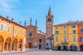 Busseto, Italy, September 25, 2021: Collegiata di San Bartolomeo