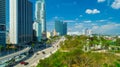 Aerial view of Downtown Miami. Florida. USA