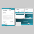 Corporate bussines set template designs vector Royalty Free Stock Photo