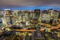 The Skyline of Tokyo Japan photographed from a tall building