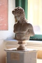 Bust of the ancient Greek deity Eros. Ancient Rome art