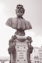 Bust of Benvenuto Cellini, Florence Royalty Free Stock Photo