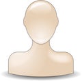 Bust buddy icon Royalty Free Stock Photo