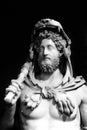 Bust of Commodus with Hercules` features. Rome, Italy Royalty Free Stock Photo