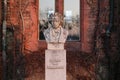 Bust Of Composer Beethoven In Red Castle Hradec Nad MoravicÃÂ­