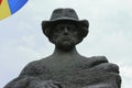 Bust of Constantin Stere, statue in Bucov Park Royalty Free Stock Photo