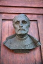 A bust on the door of Mariacki door