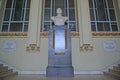 Bust of the emperor Nikolay I building's of the Vitebsk station
