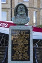 Henry Blogg Sculpture in Cromer, Norfolk Royalty Free Stock Photo