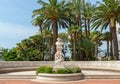 Bust of french composer Hector Berlioz in Monte Carlo.