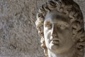 Bust of greek god of light Royalty Free Stock Photo