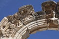 Bust of Hadrian's Arch, Ephesus Royalty Free Stock Photo