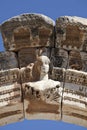 Bust of Hadrian's Arch, Ephesus Royalty Free Stock Photo