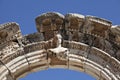 Bust of Hadrian's Arch, Ephesus Royalty Free Stock Photo