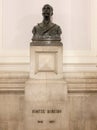 Bust of Hintze Ribeiro in the Palace of SÃÂ£o Bento, in the Assembly of the Republic of Portugal Royalty Free Stock Photo