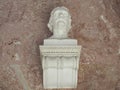 Bust of Hugo Grotius at Walhalla temple by sculptor Tieck in Don