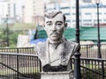 Bust of Jose Rizal at Fort Santiago, Intramuros, Manila, Philippines Royalty Free Stock Photo