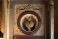 Bust of Lorenzo de Medici, Duke of Urbino, Room of Leo X at medieval Palazzo Vecchio, Florence, Italy