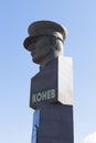 Bust of marshal Konev in Vologda, Russia