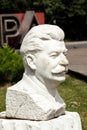 Bust monument of Stalin