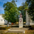 Bust monument Stephen III of Moldavia, known as Stephen the Great. Moldova