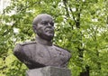 Bust of the monument to Marshal Pavel Rybalko in Kyiv