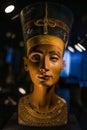 Bust of Nefertiti in the Egyptian Museum