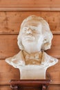 Bust of the Norwegian composer Edvard Grieg Royalty Free Stock Photo