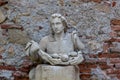 Bust roman statue teatro Olimpico, Olympic Theater, Vicenza, Italy