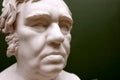 Bust of Russian poet Ivan Krylov Royalty Free Stock Photo