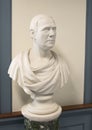 Bust of Samuel Brown Wylie by J.B. Tadaldi and T. Heath, 1852, located in Presbyterian Historical Society, Philadelphia Royalty Free Stock Photo