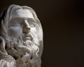 The bust of the Savior, Salvator Mundi Royalty Free Stock Photo