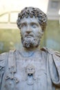 Bust of Septimius Severus Roman Emperor in State Hermitage Royalty Free Stock Photo