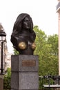 The bust of singer Dalida in Montmartre