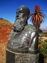 BUST STATUE OF KMDT GENL PETRUS JOHANNES JOUBERT BY PHIL MINNAR