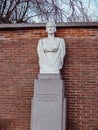 Bust statue of Queen Astrid in Charleroi Park, ÃÂ«le parc Reine AstridÃÂ», de Victor Demanet in Charleroi